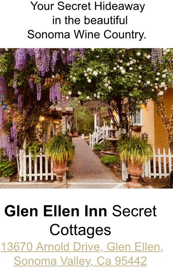 Glen Ellen Inn Secret Cottages Ngoại thất bức ảnh